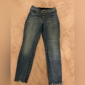 Lucky Brand High Waist Jeans Skinny Jeans Ankle Length, Size 6
